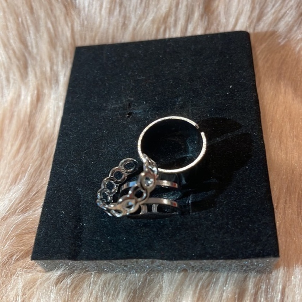 3-Piece set Stainless‎ Steel Adjustable Rings NWT - Picture 14 of 17